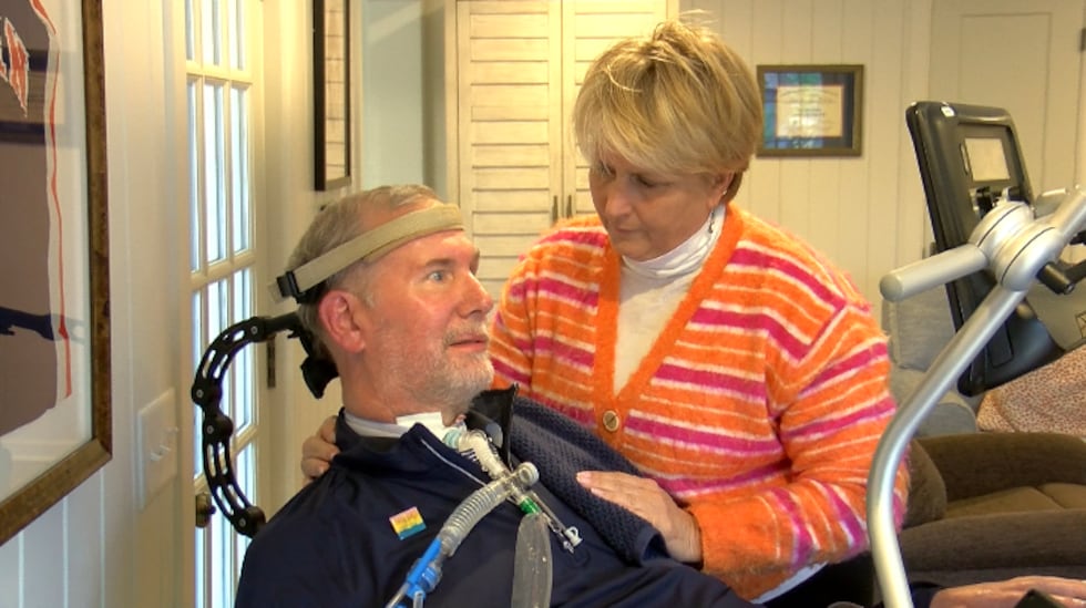 Gary chooses to live with ALS, not battle ALS