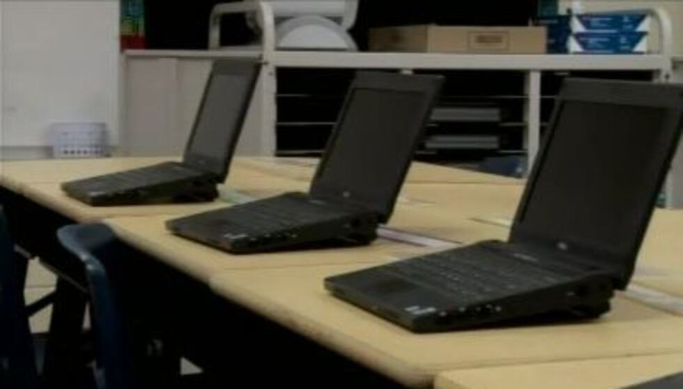 Huntsville City Schools Systems are getting laptops for digital books rather than regular...