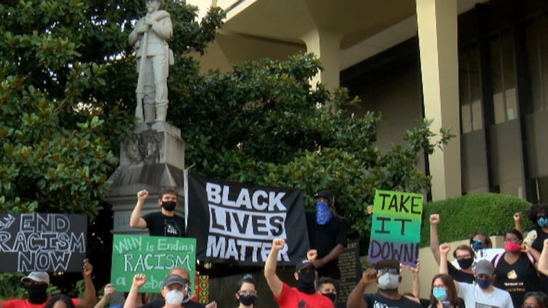 The Madison County Commission's request for a waiver to relocate the statue was denied....