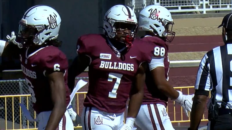 Alabama A&M Running Back Donovan Eaglin (7) rushed for 190 yards and 2 Touchdowns Saturday...