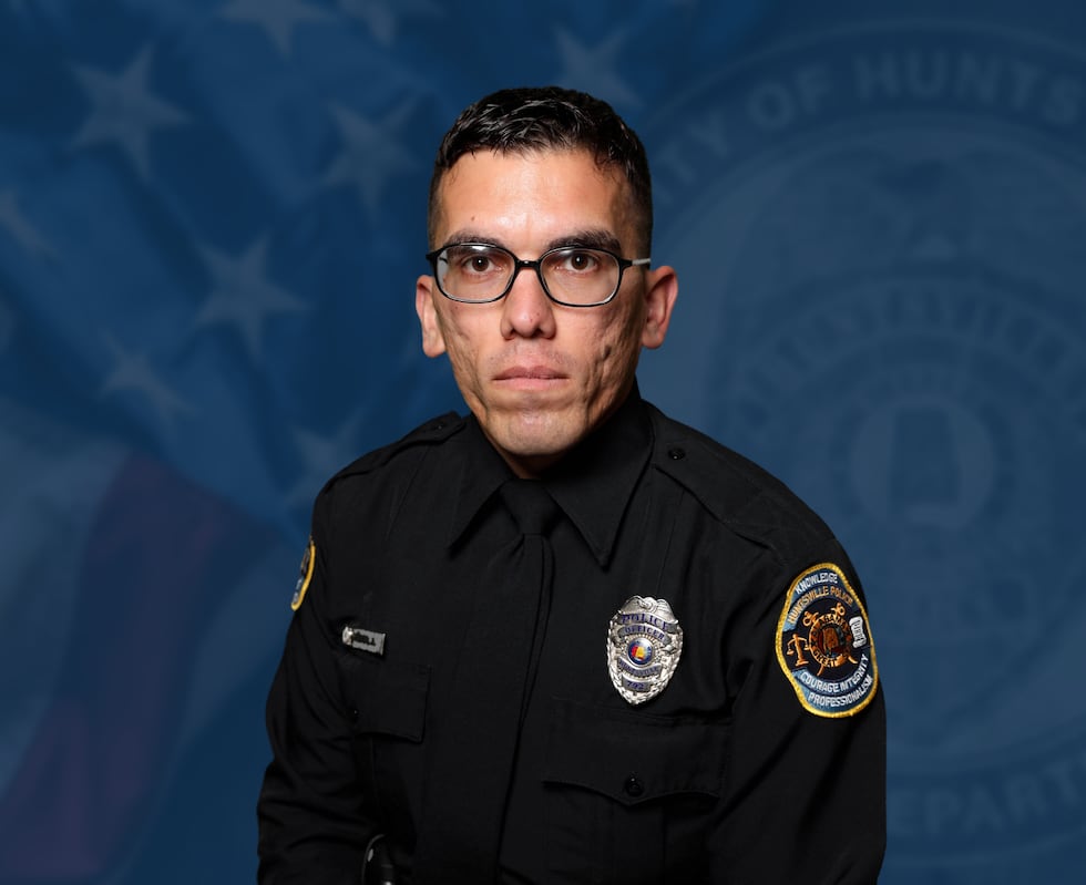 Morin was shot while responding to a shots fired call in Huntsville.