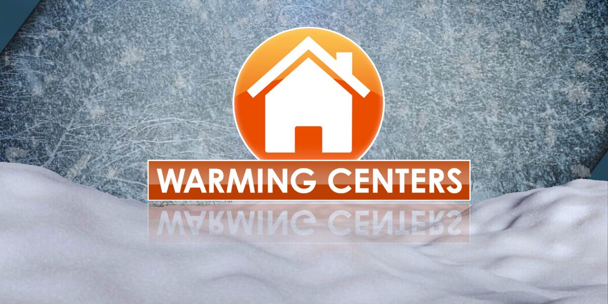 Warming centers open across the Tennessee Valley for winter weather Warming centers open across the Tennessee Valley for winter weather