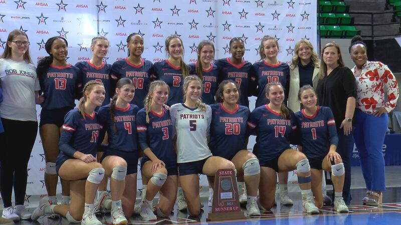 Bob Jones Volleyball falls 3-1 to McGill-Toolen, earns Class 7A Runner-Up.
