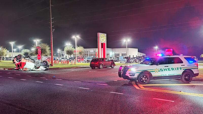 The sheriff’s office said that the Nissan Rogue was hit as it was pulling back into the Nissan...