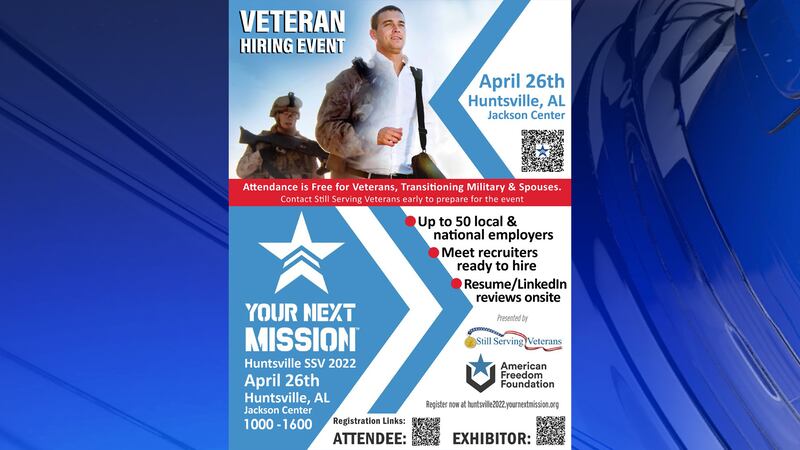 The Jackson Center will be hosting a Your Next Mission Job Fair Tuesday.
