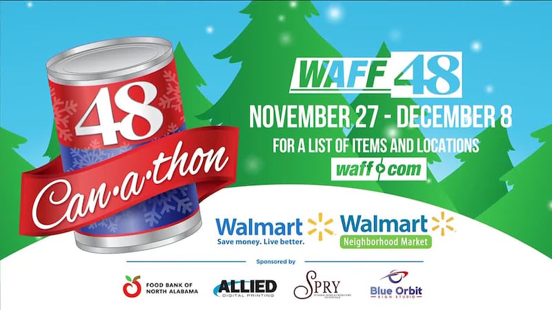 Can-a-thon 2023 in north Alabama