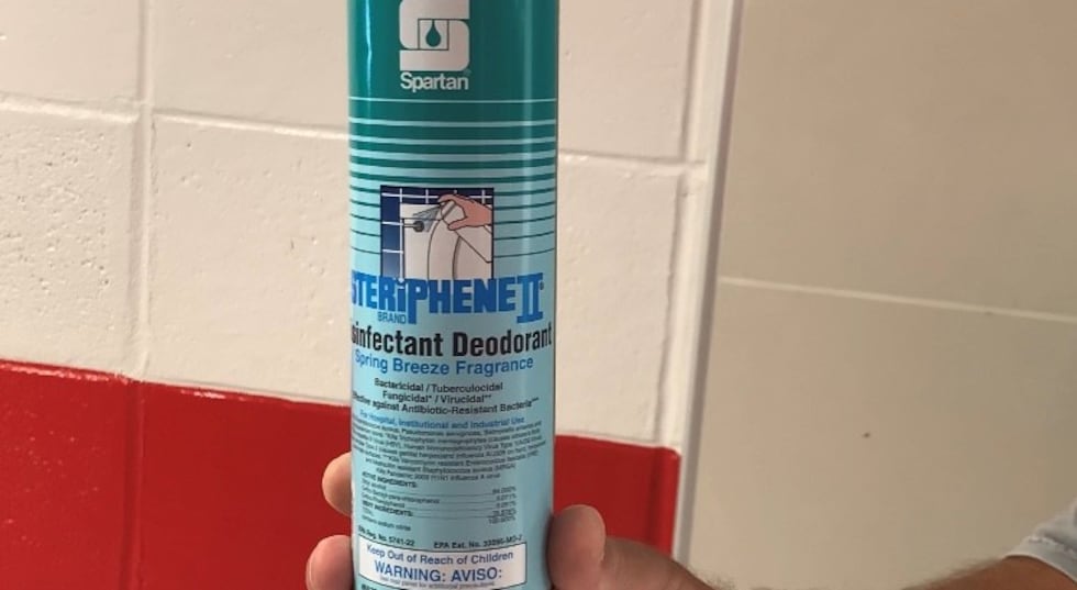 Elkmont High School cleaning, sanitizing ahead of future reopening