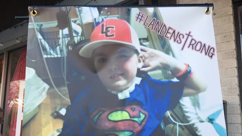 Community host donation drive for Landen Godsey