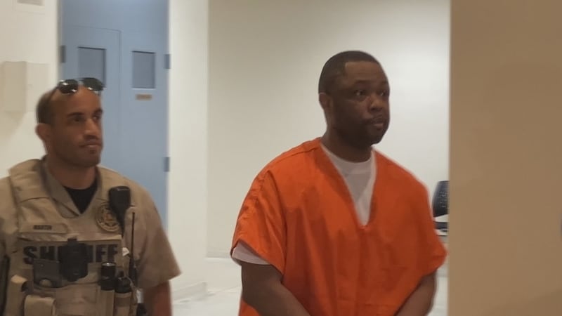 LaJeromeny Brown arrives in court on September 21st, 2023