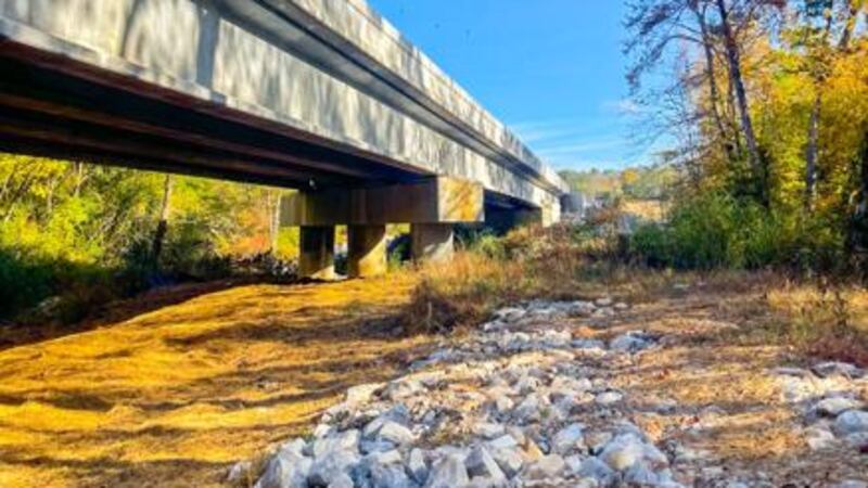 The new Lauderdale County 16 bridge, which crosses Cypress Creek, is set to reopen on Nov. 6.