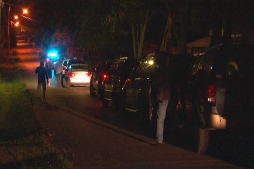 Two teenagers were found shot.
