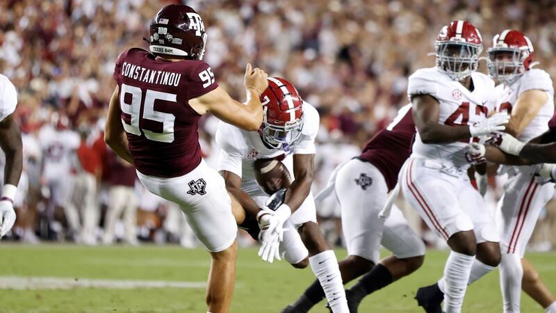The Aggies pulled off a huge upset victory against the then Number 1 ranked Crimson Tide.