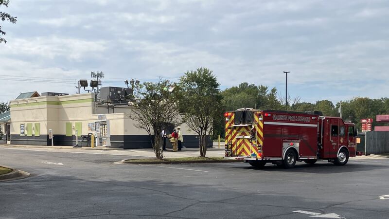 Madison firefighters extinguished a grease fire at the Captain D's on Madison Boulevard...