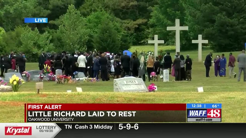 Little Richard laid to rest at Oakwood