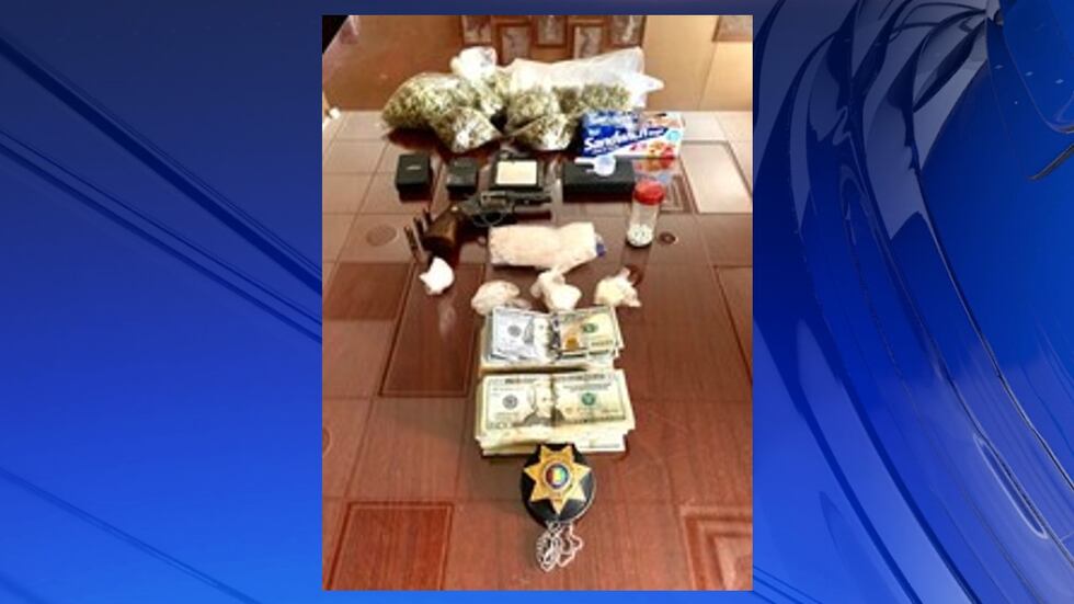 Items found during Bass arrest