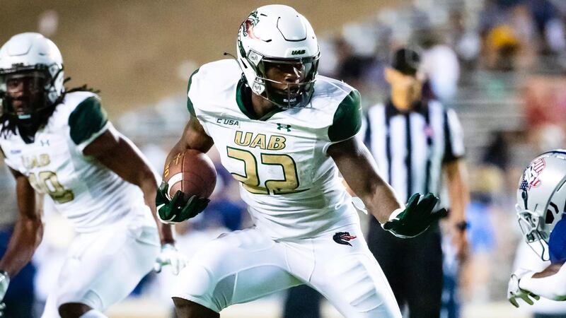 DeWayne McBride (22) declared for the NFL Draft on Thursday, announcing he will forego his...