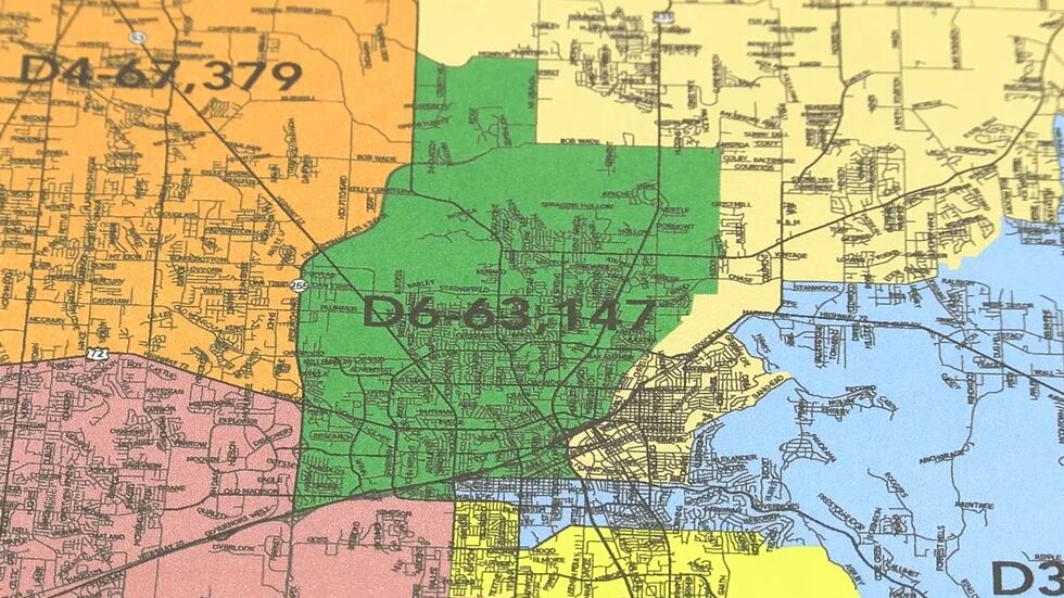 Madison County Redistricting Map