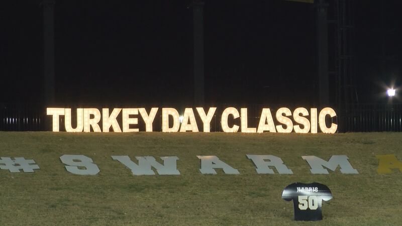 Arkansas-Pine Bluff beat Alabama State 19-14 at the 2022 Turkey Day Classic.