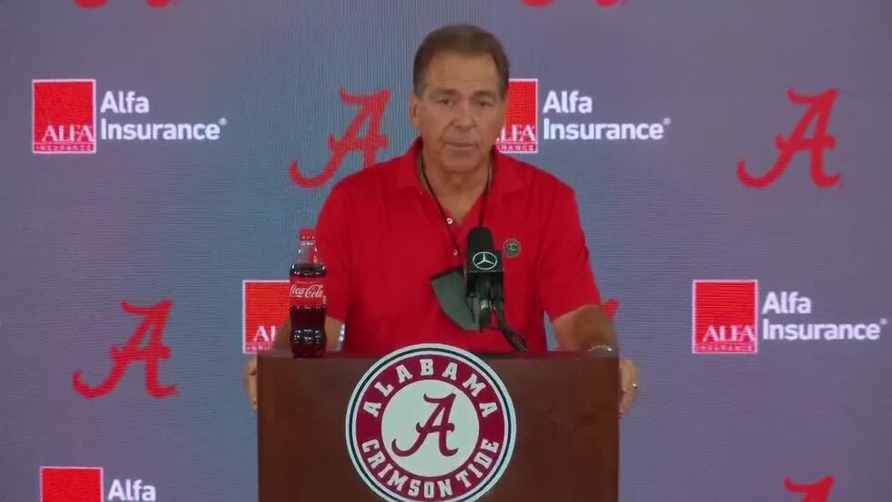 SOURCE: The University of Alabama, Coach Saban addresses media 9/13/21