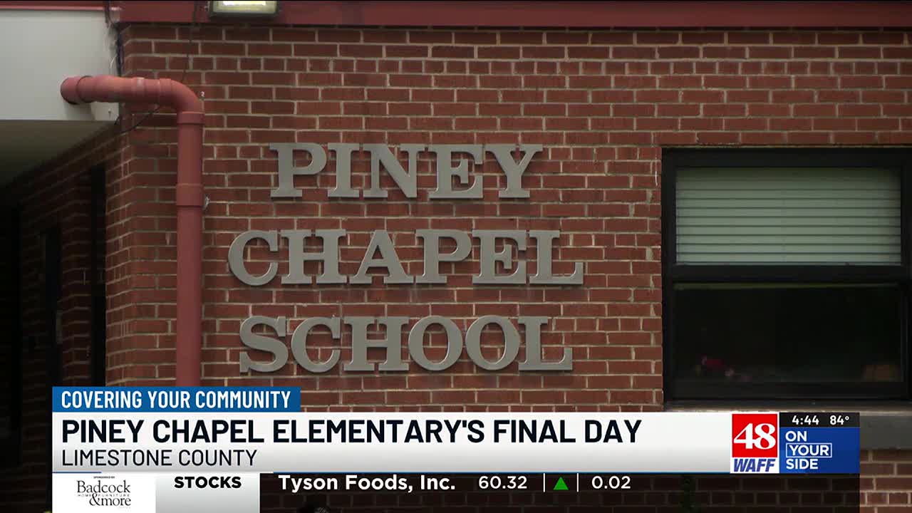 Piney Chapel Elementary School wraps up 100-year run in Limestone County - Vimarsana News