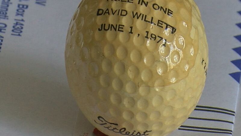 David Willett scored his 11th hole-in-one.