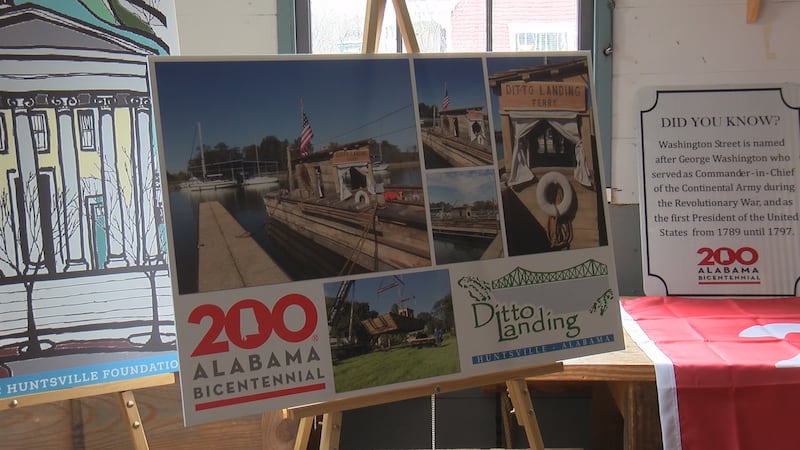 A yearlong celebration of Alabama's bicentennial is happening in Huntsville.