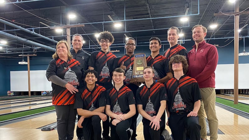 The Sparkman Boys Bowling team wins the 6A-7A State Bowling Championship